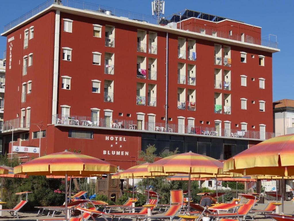 Hotel Blumen Rimini Exterior foto